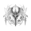 zelda dragon link  tattoo design idea