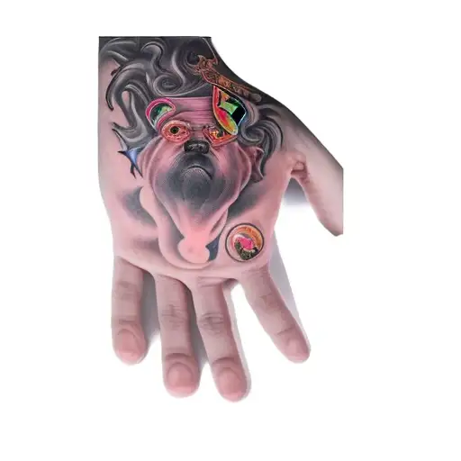 Keep the K I L L on your fingers, the rest make an all-black cover, something to do with the mafia tattoo design idea