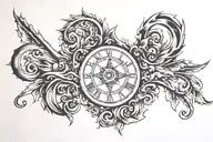 october 28 2005 roman numeral tattoo design idea