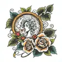 nonna memory tattoo design idea