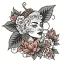 nonna memory tattoo design idea