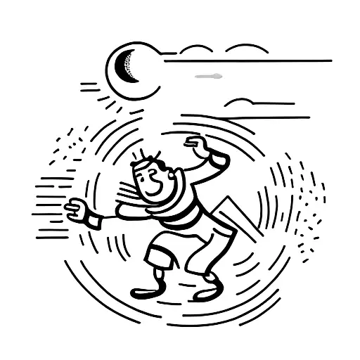 man reaching for the moon with earth as a ball and chain around his ankle tattoo design idea