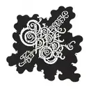 a text saying most dope tattoo design idea