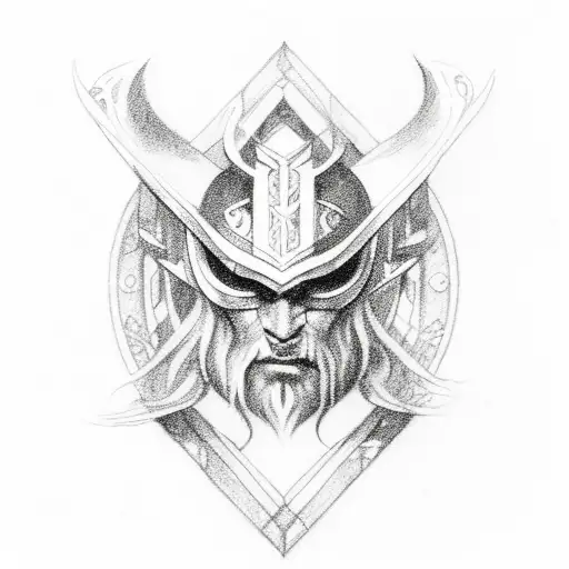 Norse pagan tattoo design idea