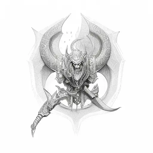 DnD tattoo design idea