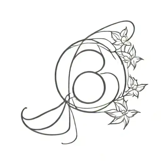 numbers '420' subtly integrated tattoo design idea