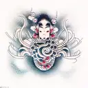 Gemini  tattoo design idea