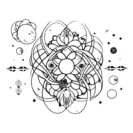 venus tattoo design idea
