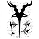 bone soul tattoo design idea