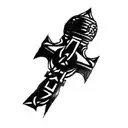 an ankh tattoo design idea