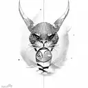 rugby and ski tattoo design idea