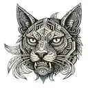 tezcatlipoca and tattoo design idea
