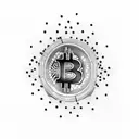 Bitcoin Orange pill revolution tattoo design idea