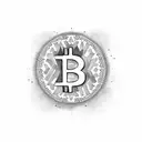 Bitcoin Orange pill revolution tattoo design idea