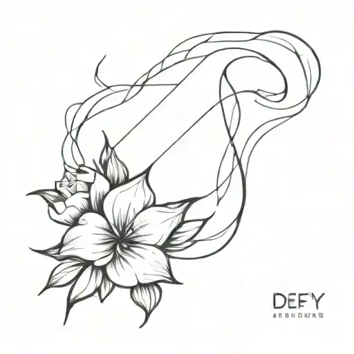 defy all odds tattoo design idea