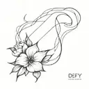 defy all odds tattoo design idea