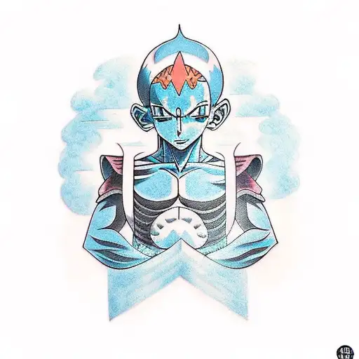 A tattoo design combining elements from Hunter x Hunter and Avatar: The Legend of Aang tattoo design idea