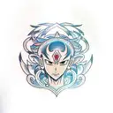 A tattoo design combining elements from Hunter x Hunter and Avatar: The Legend of Aang tattoo design idea
