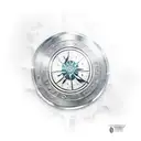 spartan shield tattoo design idea