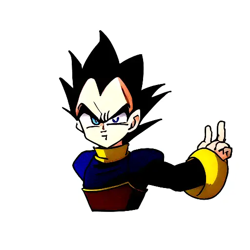 ultra ego vegeta tattoo design idea