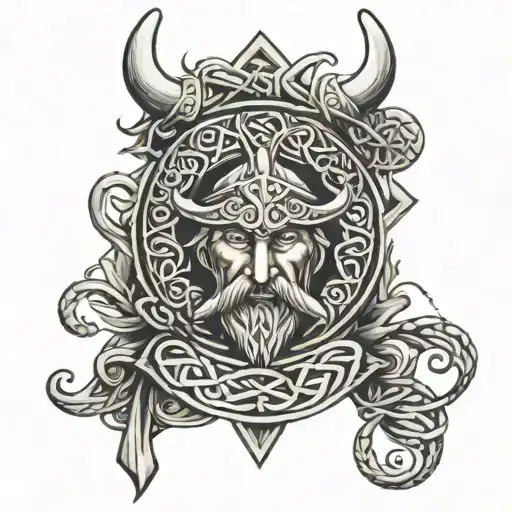 celtic viking wrsit band tattoo tattoo design idea