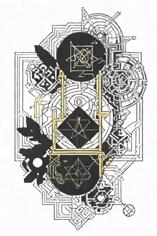 Chance Favors The Prepaired Mind tattoo design idea