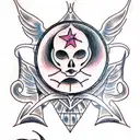 Wiccan tattoo design idea