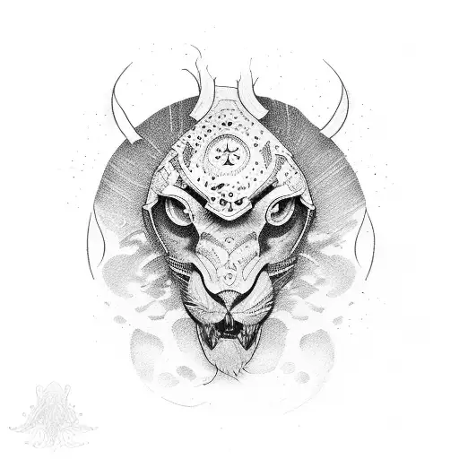 write ATTITUDE tattoo design idea