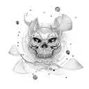 write ATTITUDE tattoo design idea