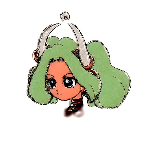 African American Medusa tattoo design idea