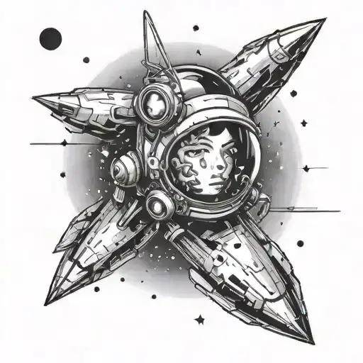 explore space tattoo tattoo design idea