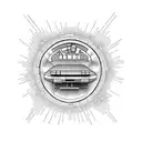 delorean tattoo design idea