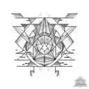 delorean tattoo design idea