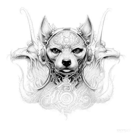 cerberus tattoo design idea