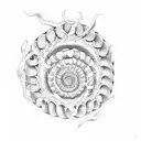 nagato uzumaki tattoo design idea