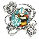 avatar the last airbender tattoo design idea
