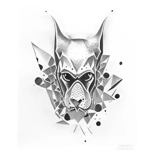 Zorro egipcio  tattoo design idea