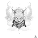 a tattoo that spell "Perma" tattoo design idea