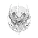 a tattoo that spell "Perma" tattoo design idea