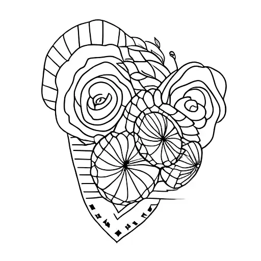 uma homenagem de amor entre pai e filho tattoo design idea