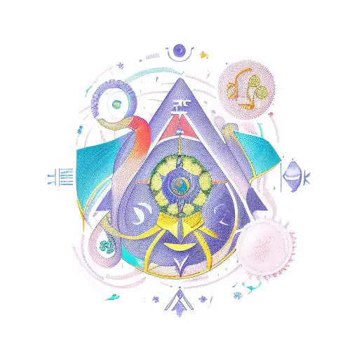 cancer horoscope tattoo design idea