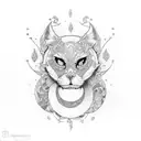 donna chicana tattoo design idea