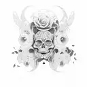 donna chicana tattoo design idea