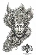 Trishul, Sudharshana Chakra, Brahmastra, 31 july tattoo design idea