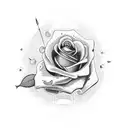 tritton, rose, Waze, neptune tattoo design idea