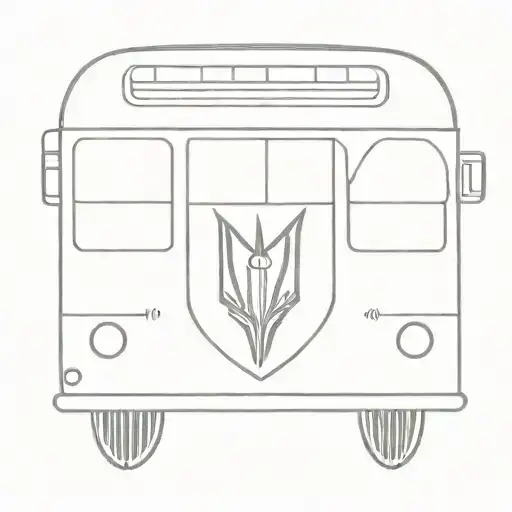knight bus Harry Potter tattoo design idea