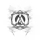 30 seconds to mars logo, paramore logo, my chemical romance logo, linkin park logo, bring me the horizaon logo tattoo design idea