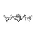 a claddagh tattoo design idea