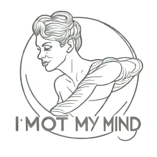 I'm not my mind, I'm not my body tattoo design idea