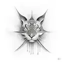 ás de espadas tattoo design idea